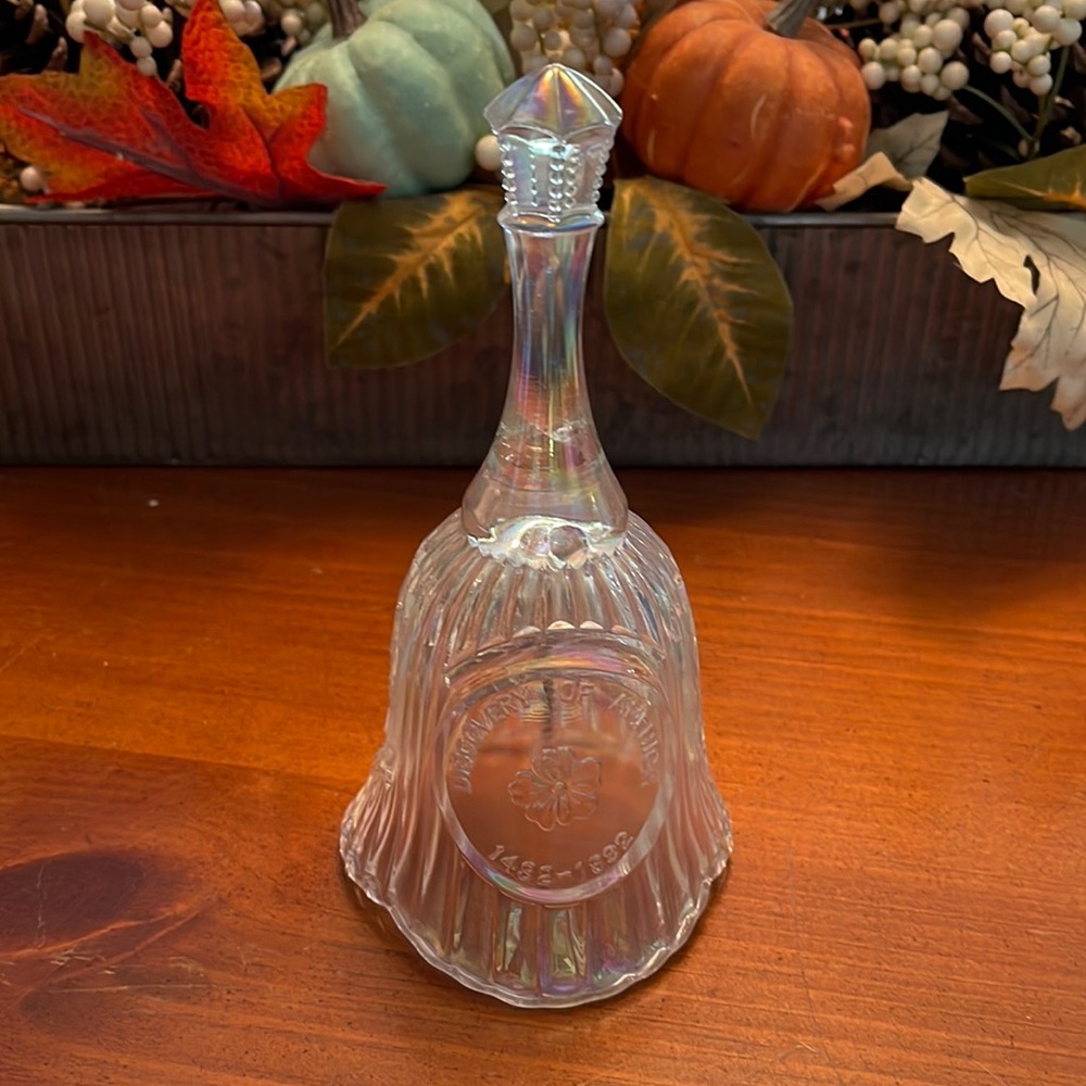 Fenton Discovery of America 1492-1992 Vintage Bell